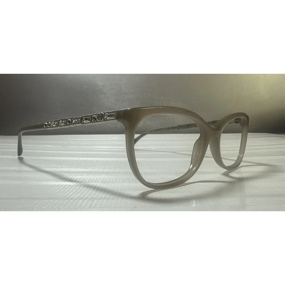 Chanel Eyeglasses 3305Semi Cat Eye Frame Italy 54-17 140 Frames Only